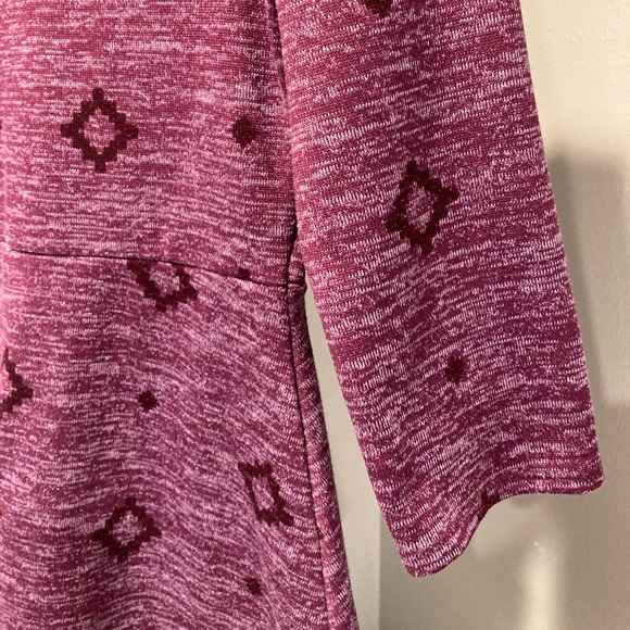 Wonder Nation purple Aztec dress - Picture 2 of 5